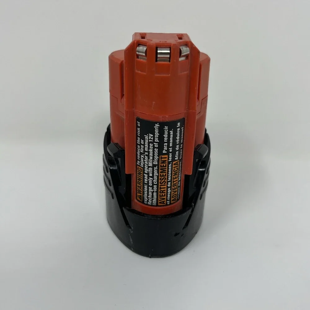 Genuine Milwaukee M12 48-11-2401 1.5 AH Battery  12V 12 Volt Original OEM